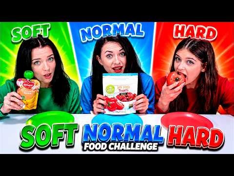 ASMR Soft, Normal, Hard Food VS Lollipops Best Compilation