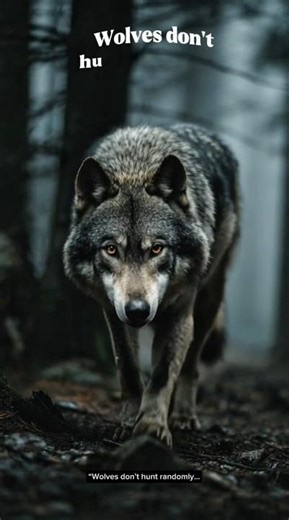 “Why Wolves Never Hunt Alone…”#animals