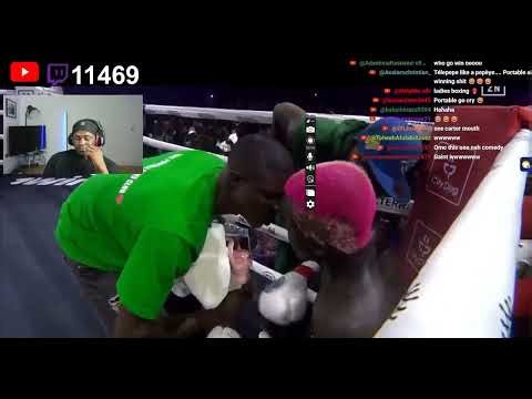 Carter Efe vs Portable LIVE | Boxing Battle