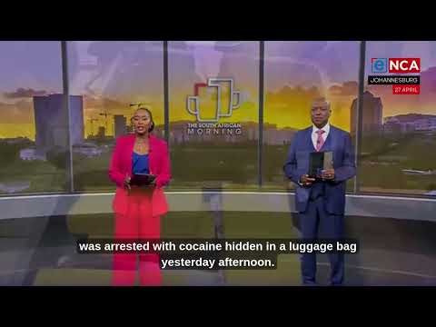 Brazilian suspect arrested with drugs worth R8.7 million
