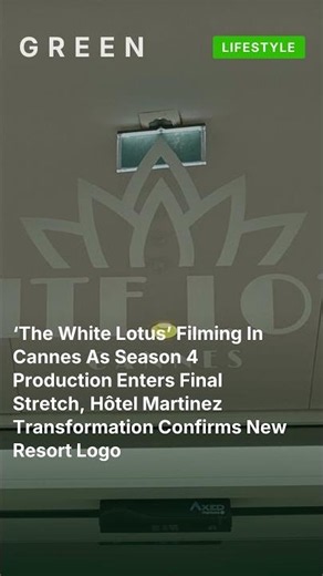 ‘The White Lotus’ Filming In Cannes As Season 4 Production Enters Final Stretch, Hôtel Mar #shorts