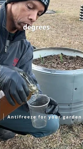 Anti - freeze for your Garden