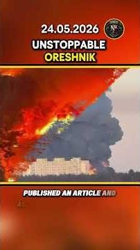 💥 RUSSIA STRIKES BACK WITH ORESHNIK – MASSIVE ATTACK ON UKRAINE 🔥 2026.05.24 #ukraine #russia #news