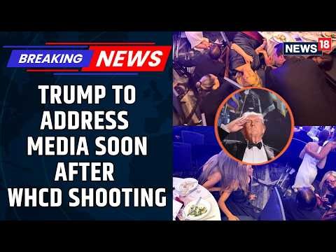 TRUMP NEWS BREAKING | Shooting At WHDC; Donald Trump and Melania Trump Evacuated | TRENDING | News18