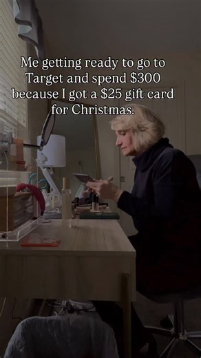 Emptynester | Soaring Over 50 | Lissa Skocy on Instagram: "Tell me why a $25 Target gift card turns into a $300 receipt every time. I don’t make the rules. 🎯 #TargetProblems #MidlifeLaughs #EmptynestLife #GiftCardMath #LissaSLovingIt"