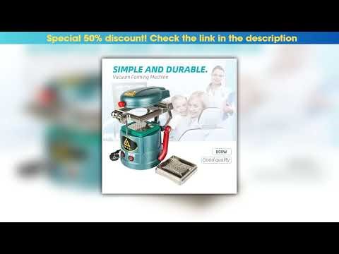 Exclusive Dental Lab Orthodontic Laminator Vacuum Former With Vacuum Splint Thermoforming Sheet Mol