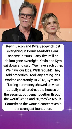Kevin Bacon and Kyra Sedgwick's $45M Disaster Became Their Strength