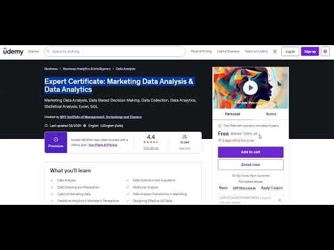 Udemy Free Courses with Certificate: Udemy Coupon Code - 100% Coupon off