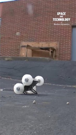 Boston Dynamics Jumping Robot