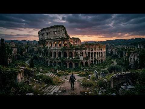 Restoring an Ancient Colosseum in a Dead City (ASMR)