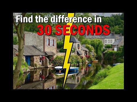 Spot the changing difference | Pictures Puzzle | The photo will change | Brain training