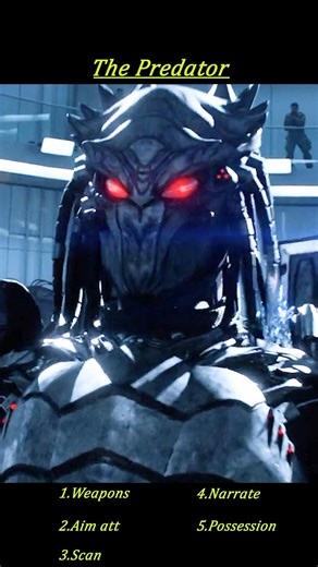 The Predator (2018) – Sudden Armor Bond: A Lab Worker Is Taken Over by Alien Tech