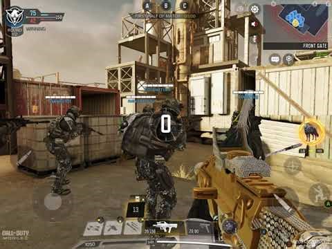 CODM: 10v10 domination rust map MVP #codclips #zerocool-codm #codmgameplay #fpsmobile