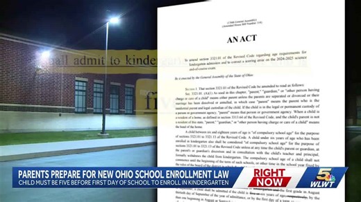 New Ohio kindergarten law changes age cutoff, leaving some families scrambling