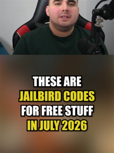 These are Jailbird codes for free stuff in July 2026 #gaming #gamingontiktok #gamingszn #fypシ゚