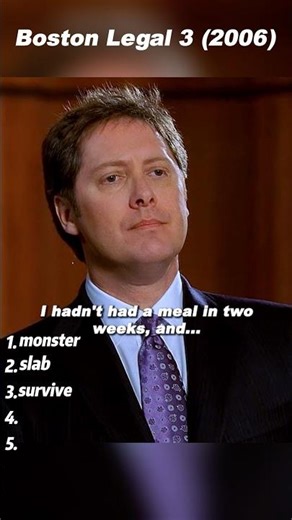 Boston Legal Season 3 (2006) | Survival vs Civilization — The Cannibalism Trial