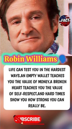 Robin Williams’ Powerful Life Lesson 💔 | The Truth About Hard Times #RobinWilliams #LifeLessons