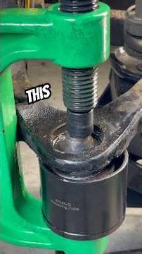 Don’t Use A Ball Joint Press Like This!! Lower Ball Joint Removal! #mechanic #automotive #ballJoint