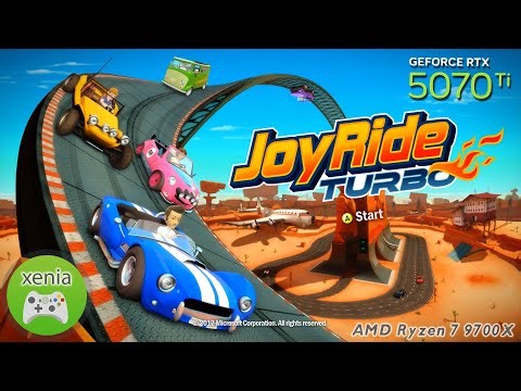 Joy Ride Turbo *ISSUES* (Exclusive) | xenia Emulator (4K / 2160p / 60fps) | Microsoft Xbox 360