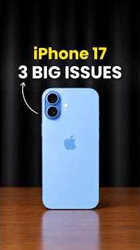 iPhone 17 Long Term Review - 3 BIG ISSUES 🤯