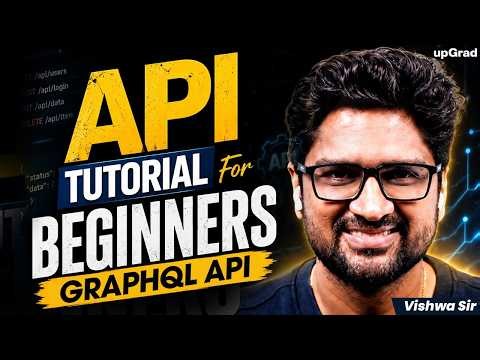 GraphQL API Full Course LIVE 🔴 Backend Development Roadmap | Vishwa Sir | upGrad