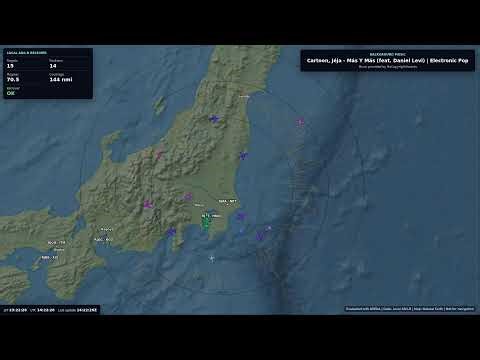Tokyo ADS-B 24/7 ｜ Live Flight Tracker & NCS Electronic Mix