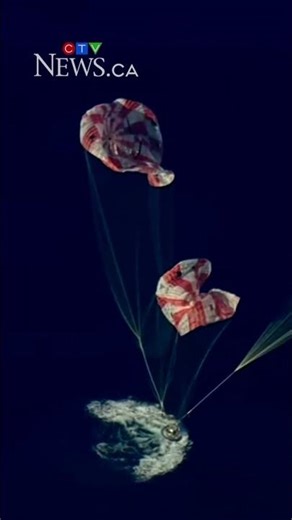 Artemis II crew makes splash-landing return to Earth