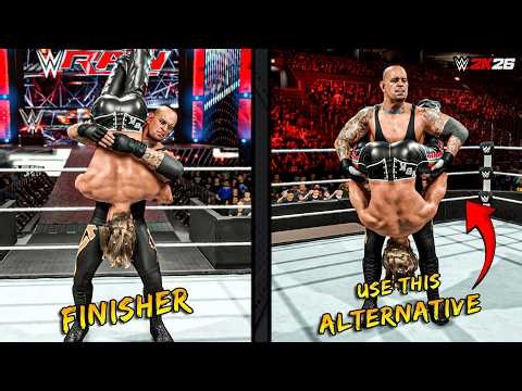 New "ALTERNATIVE FINISHER" in WWE 2K26 !! You MUST Try! EP 02