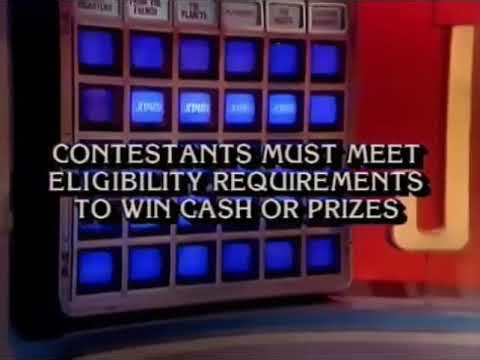 Jeopardy! closing credits, 2/5/91