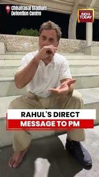 Rahul Gandhi's Direct Message to PM Modi, Students Over NEET Paper Leak Row #rahulgandhi #pmmodi