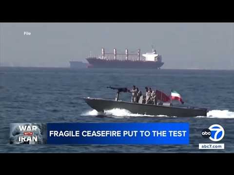 Fragile ceasefire put to the test after latest US, Iran attacks