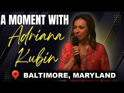 "A MOMENT WITH ADRIANA" - Sunday 9/20/26