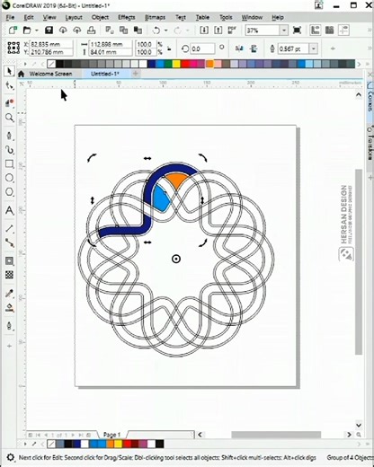 Corel Draw Tips & Tricks #coreldrawguide #coreldrawtipsandtrick #coreldraw #graphicdesign #graphicdesigner #vector #coreldrawtutorial | Hersan Design