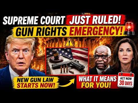 “Supreme Court Shock Move… What Could Change for Gun Laws, AR-15s & Carry Rights Next?”