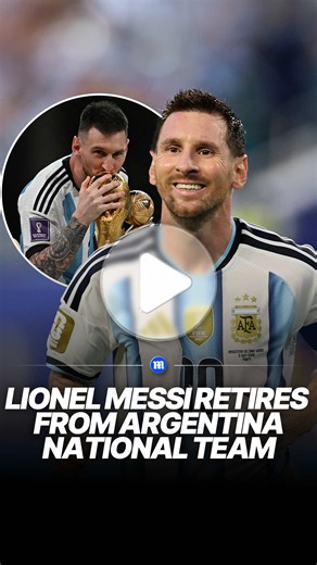 Lionel Messi has announced his retirement from international football following Argentina's defeat in the World Cup final to Spain last month. The 39-year-old revealed that he made the decision to retire following the final, and that the death of his father Jorge at the start of the month he's 'even more convinced than before'. In a statement on Instagram he wrote: 'After all this time that has passed since the final, and after much thought, I want to announce to everyone that I am retiring from