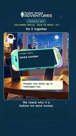 Halloween special 3/3: “It’s me. New number.” | Parents Ask