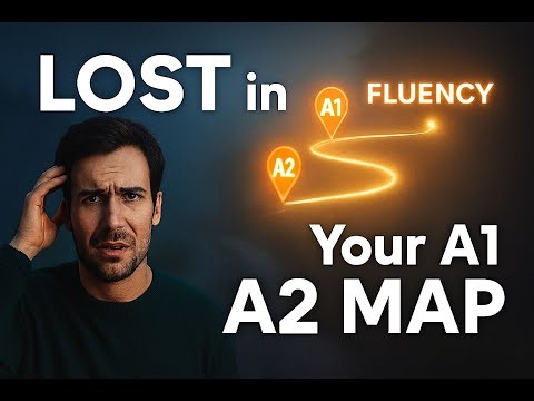 Feeling Lost in English? This Is the Only Map You Need to Start Your Journey (A1/A2 Guide)