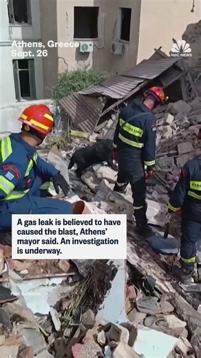 Athens building explosion leaves six dead