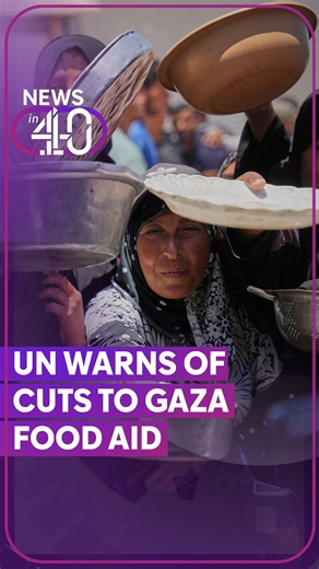 World Food Programme warns of Gaza aid cuts