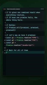 What is Promise.all() in JavaScript?