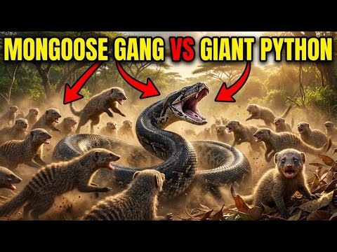 Mongoose Gang vs Giant Python | Epic in Africa Jungle Battle!