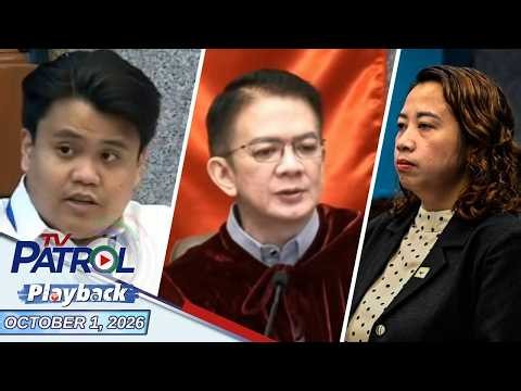 TV Patrol Playback | October 1, 2026