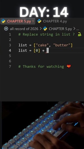 Python Day: 14 Coding | ASMR NO-Talking