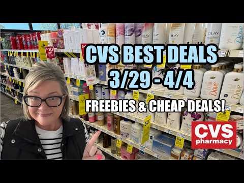 CVS BEST DEALS (3/29 - 4/4) | Freebies & Cheap Deals!