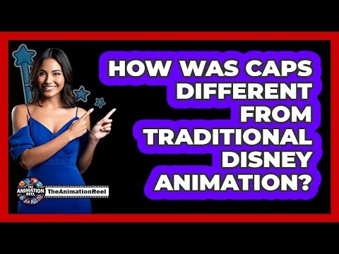 How Was CAPS Different From Traditional Disney Animation?