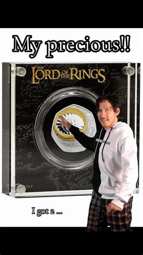 When the Royal Mint Release a Lord of The Rings Silver Proof 50p…