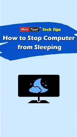 How to Stop Computer from Sleeping? [2 Methods] #windowstips #windows
