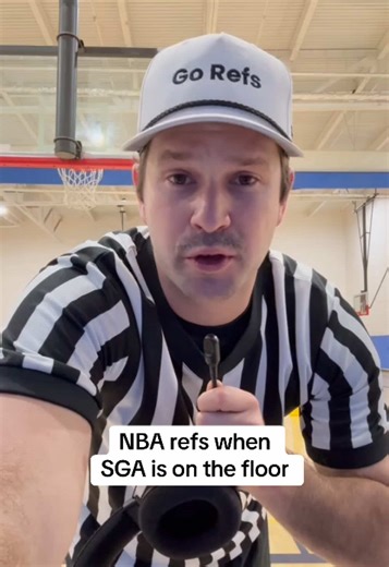 Steph Curry’s whistle simply doesn’t exist. The guy gets one foul call every 3 years 🫠 #nbamemes #stephcurry #sga #okcthunder #stephencurry