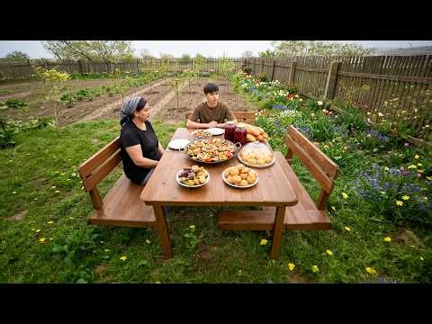 3 Traditional Meals Cooked Over Open Fire in One Day