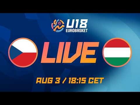 Group Phase | Czechia v Hungary | Full Basketball Game | FIBA U18 Women's EuroBasket 2026